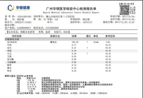 过敏原检测报告疑问多多，如何正确解读？