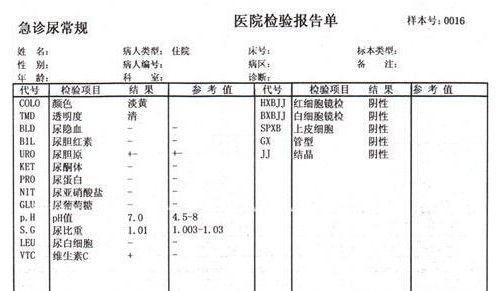化验单临床意义汇总