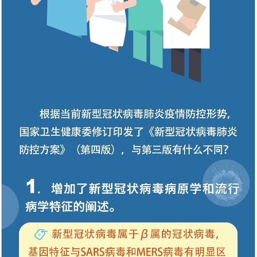 一图读懂：《新型冠状病毒肺炎防控方案》第四版与第三版有什么不同？ ...
