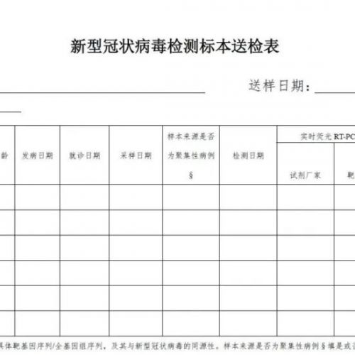 最新丨新型冠状病毒肺炎实验室检测技术指南（第五版）