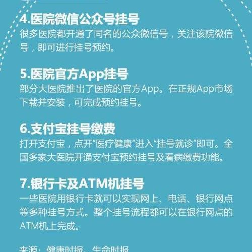 什么病挂什么科！看病时间最佳表！这份就诊秘笈你值得拥有 ... ...