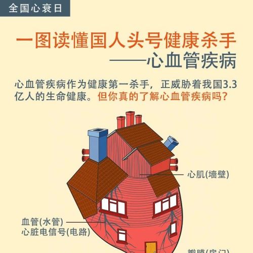 各类心血管疾病漫画图！