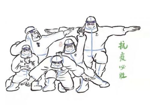 两年疫情，医生把经历和感想画了出来，每一张都可以做壁纸 ...